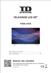 TD Systems K43DLJ12US Manual Del Usuario