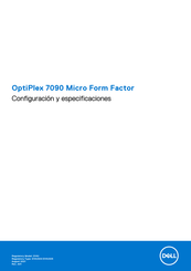 Dell OptiPlex 7090 Configuración Y Especificaciones