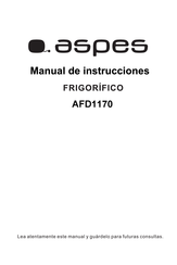 Aspes AFD1170 Manual De Instrucciones