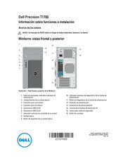 Dell Precision T1700 Información Sobre Funciones E Instalación