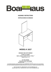 Boahaus 1617 Instrucciones De Armado