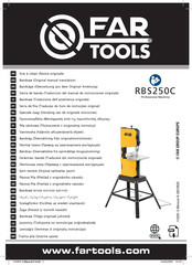 Far Tools RBS250C Traduccion Del Manual De Instrucciones Originale