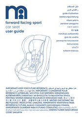 mothercare forward facing sport Guia Del Usuario