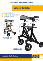 ABLE2 Saturn PR30266-BK Manual De Instrucciones