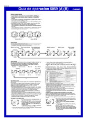 Casio 5059 Guía De Operación