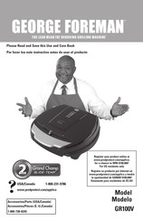 George Foreman GR100V Manual De Instrucciones