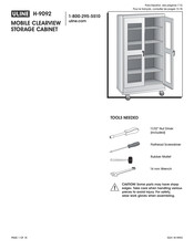 Uline H-9092 Manual Del Usuario