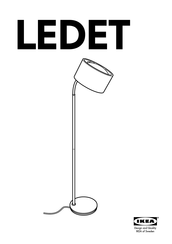 IKEA LEDET Guia De Inicio Rapido