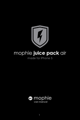 Mophie juice pack air Manual De Instrucciones