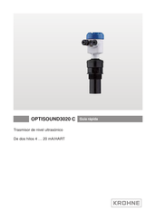 KROHNE OPTISOUND3020 C Guía Rápida