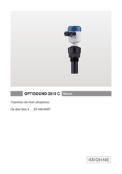 KROHNE OPTISOUND 3010 C Manual De Instrucciones