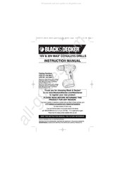 Black and Decker LDX116 Manual De Instrucciones