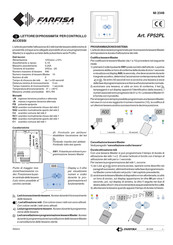 FARFISA INTERCOMS FP52PL Manual Del Usuario