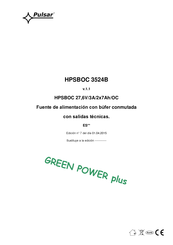 Pulsar HPSBOC 3524B Manual Del Usuario