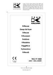 Team kalorik TKG FT 1004 Manual De Instrucciones