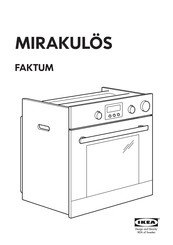 IKEA MIRAKULÖS FAKTUM Manual De Instrucciones