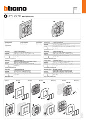 Bticino HA4597 Manual Del Usuario