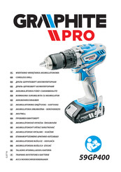 GRAPHITE PRO 59GP400 Instrucciones De Uso