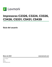 Lexmark C2326 Guia Del Usuario