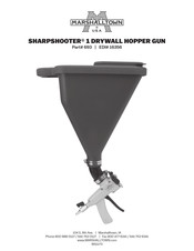 Marshalltown SHARPSHOOTER 1 Manual De Instrucciones