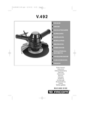 Facom V.492 Manual De Instrucciones