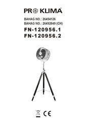 ProKlima FN-120956.2 Manual De Instrucciones