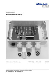 Minebea Intec PR6130/08 Manual De Instalación