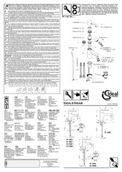 Ideal Standard IDEALSTREAM B 1486 Serie Guia De Inicio Rapido