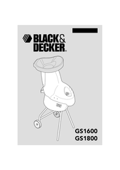 Black and Decker GS1600 Manual De Instrucciones