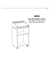 Safco 8918MH Instrucciones De Ensamblaje