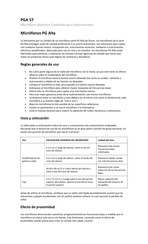 Shure PGA 57 Guia De Inicio Rapido
