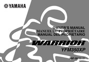 Yamaha WARRIOR Manual Del Propietário