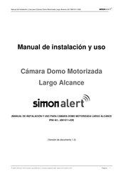 Simon 8901011-039 Manual De Instalacion Y Uso