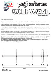 Eantenna 50LFA5XL Manual Del Usuario