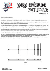 EAntenna 70LFA6 Manual Del Usuario