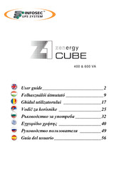 INFOSEC UPS SYSTEM Z1 Zenergy Cube 600 Guia Del Usuario