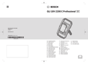 Bosch GLI 18V-2200 C Professional Manual Original