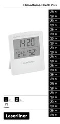 LaserLiner ClimaHome-Check Plus Manual De Instrucciones