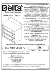 Delta FL86867CR Manual De Instrucciones