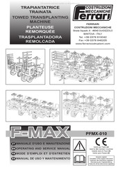 Ferrari Costruzioni Meccaniche F-MAX Manual De Uso Y Mantenimiento