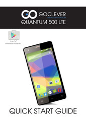 Goclever QUANTUM 500 LTE Guia De Inicio Rapido