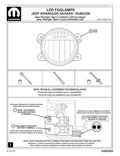 Mopar K6862983 Manual De Instrucciones