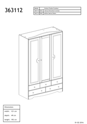 MEGA MOBEL 363112 Instrucciones De Montaje