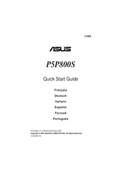 Asus P5P800S Guia De Inicio Rapido