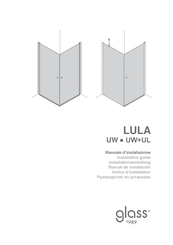 Glass 1989 LULA UW Manual De Instalación