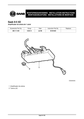 Saab 400 111 001 Instrucciones De Montaje