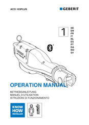 geberit ACO 103PLUS Manual Del Usuario