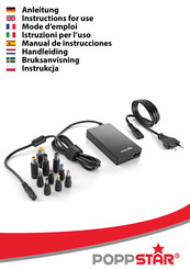 Poppstar 1010121 Manual De Instrucciones