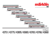marklin 43765 Manual De Instrucciones