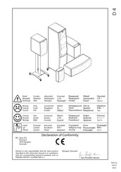 JAMO D 400 Manual De Instrucciones